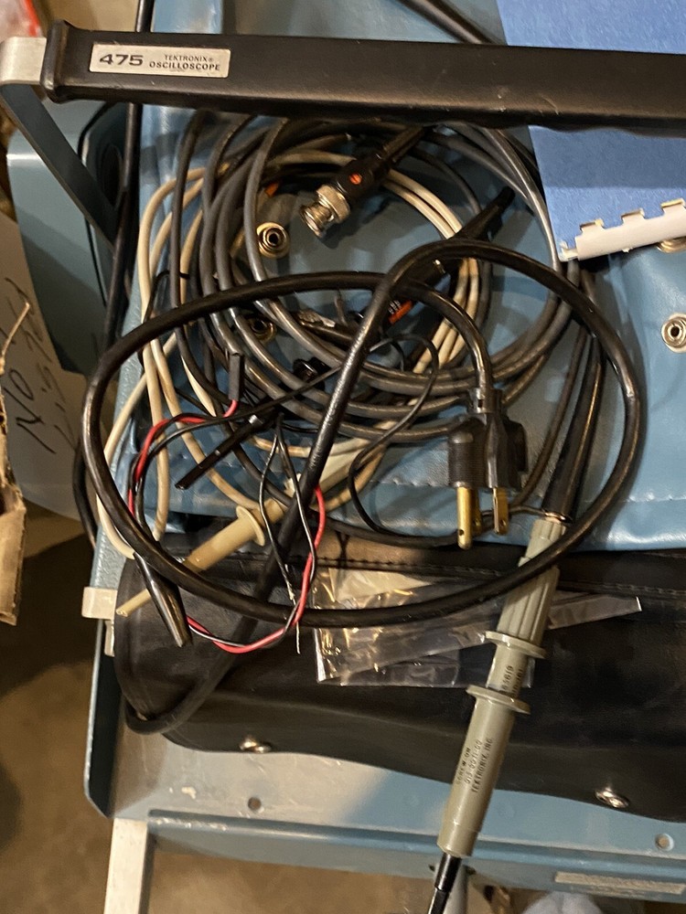 Tektronix Model 475 Oscilloscope, Mobile Cart 202, 2 Channel