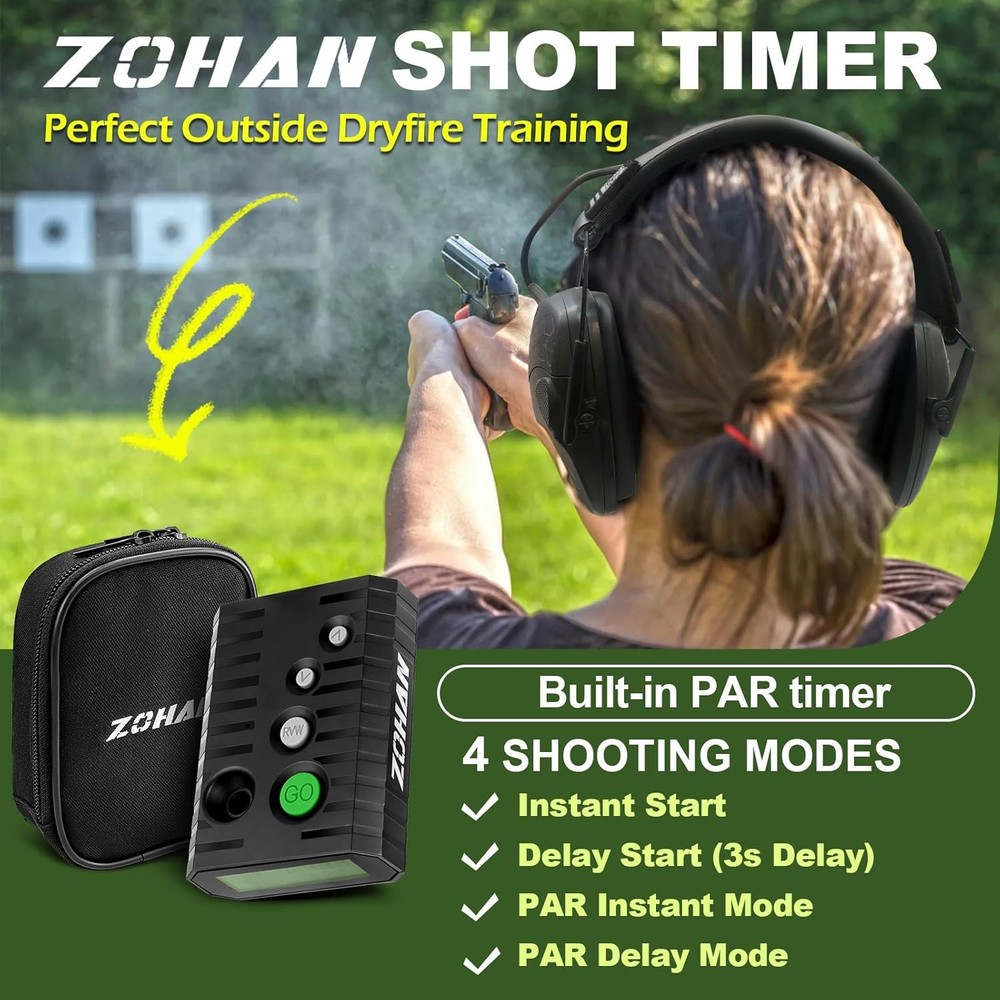 Shot Timer for Shooting Competition Loud