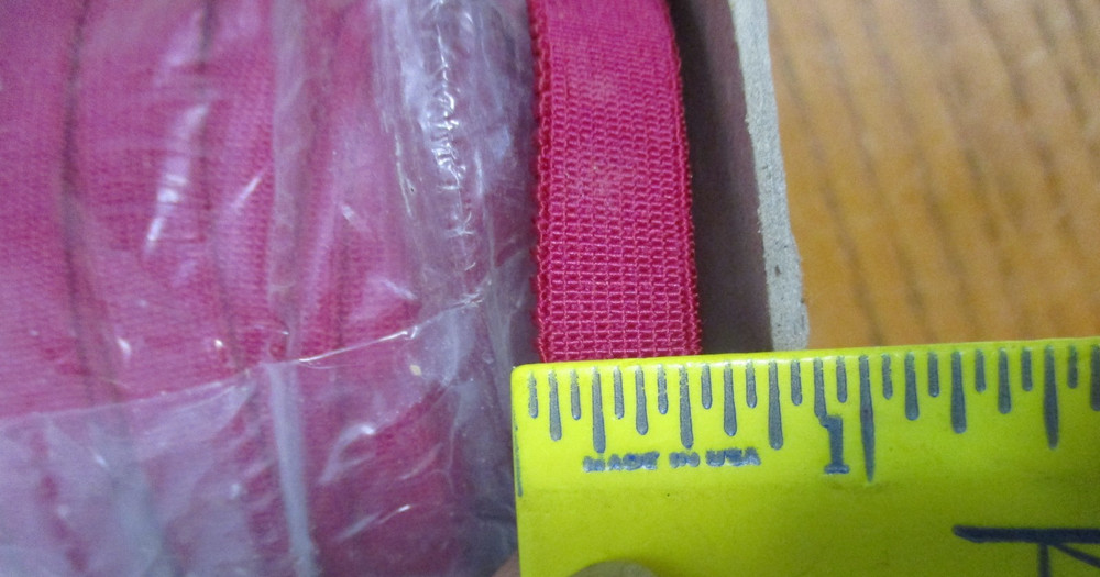 Burundy Elastic Binding Trim - 1/2" - Approximately 150 yards