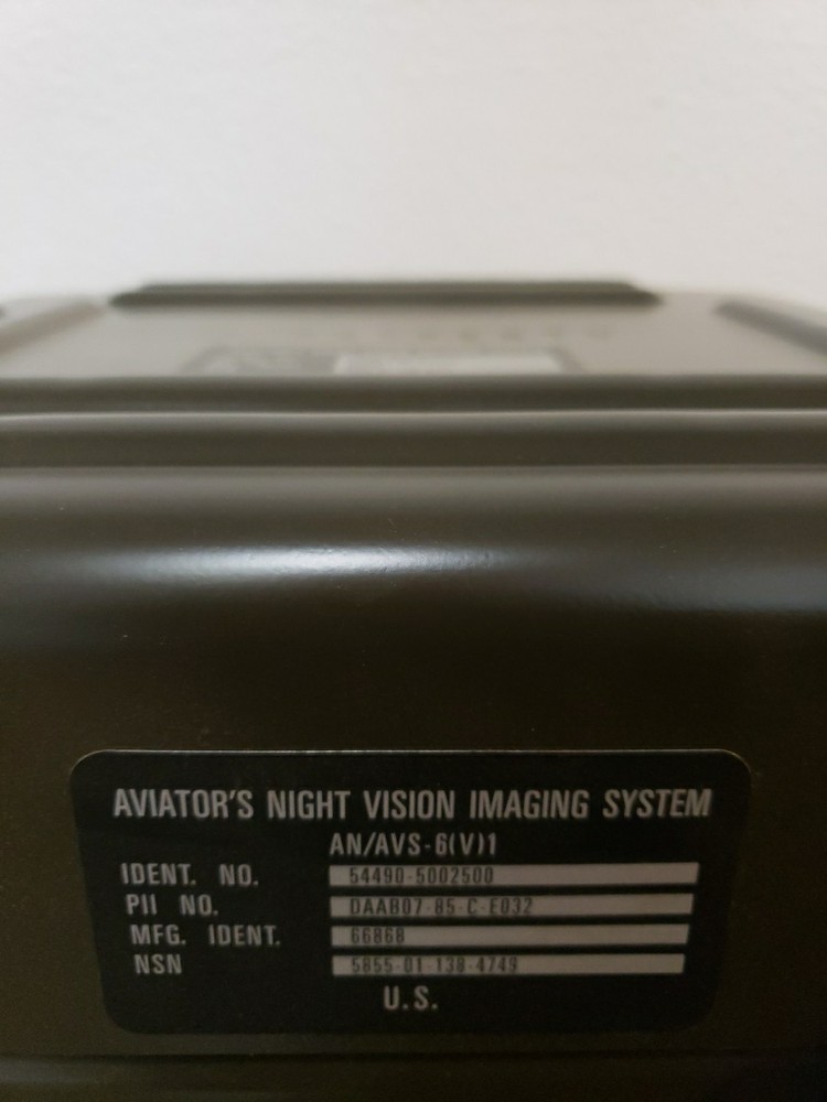 US Military Night Vision Storage Case