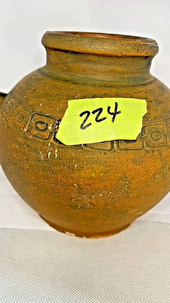 Peruvian Incan Antique Pot Rustic