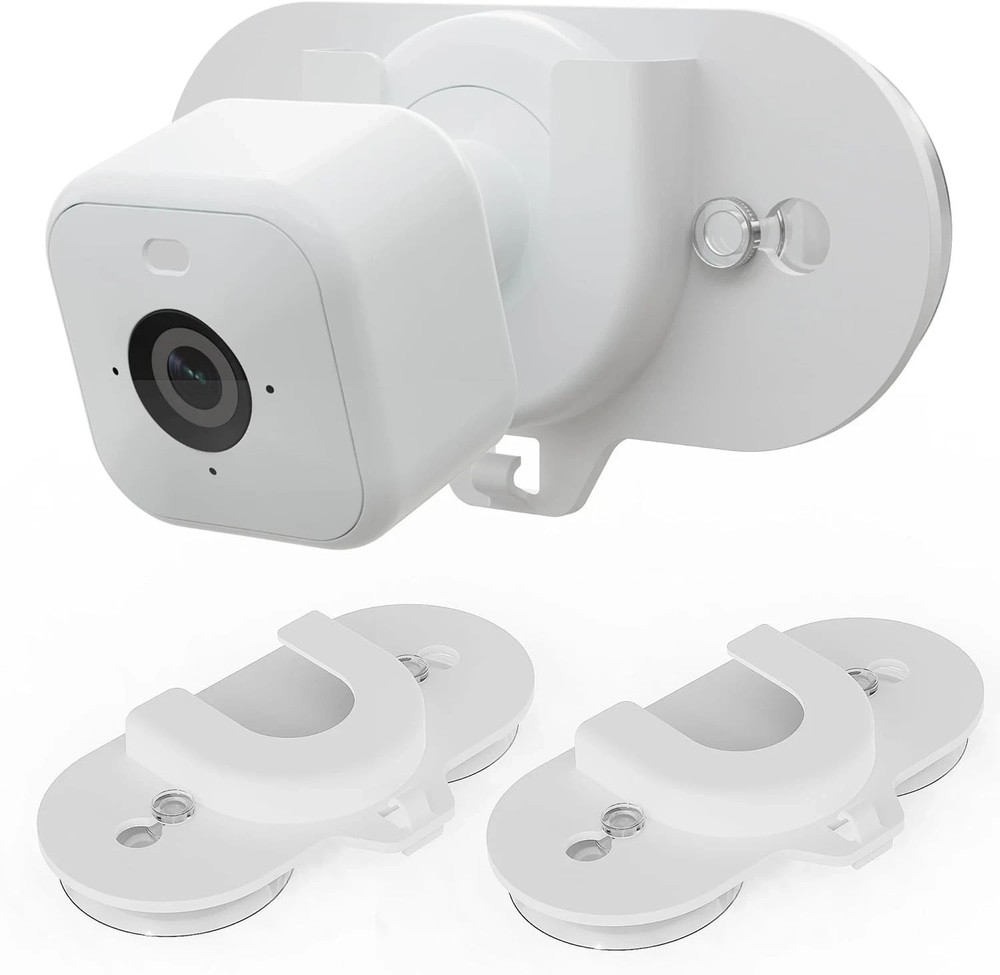 Versatile Blink Camera Mount with Dual Suction Cups - Hassle-Free Installation