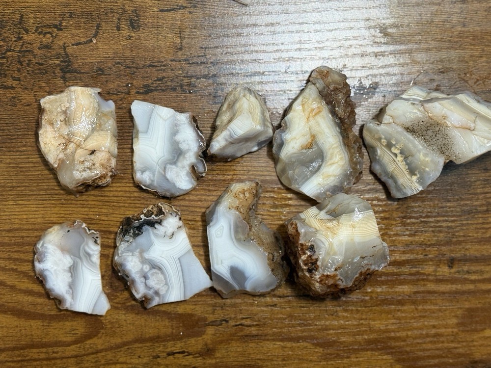 Moroccan Agate Rough Lot, Bulk Rough Agate, Natural Agate