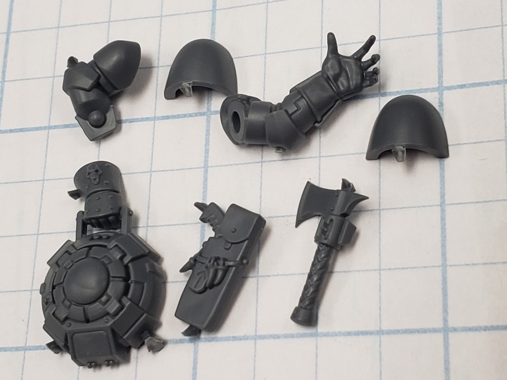 40k Space Wolves Bits Wolf Scout Kill Team Trapmaster Haywire Mine Axe #80