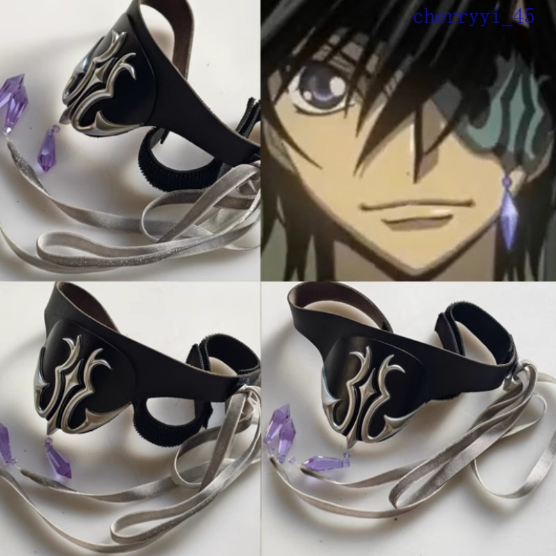 CODE GEASS Lelouch Zero Eye Patch Anime Cosplay Halloween Gothic Comic Con Prop