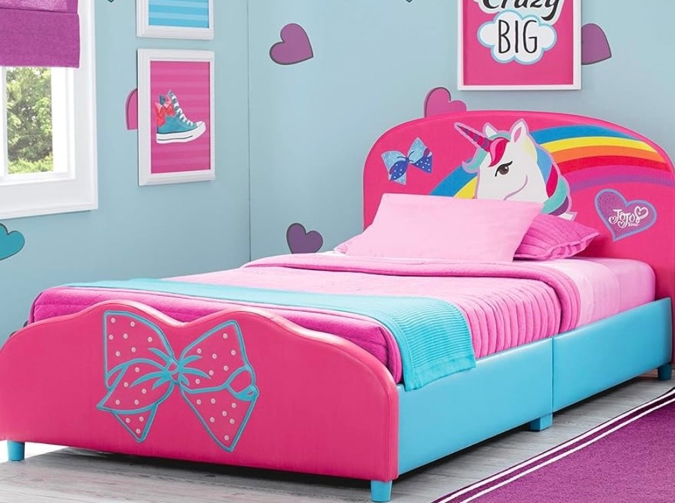 JoJo Siwa Upholstered Twin Bed