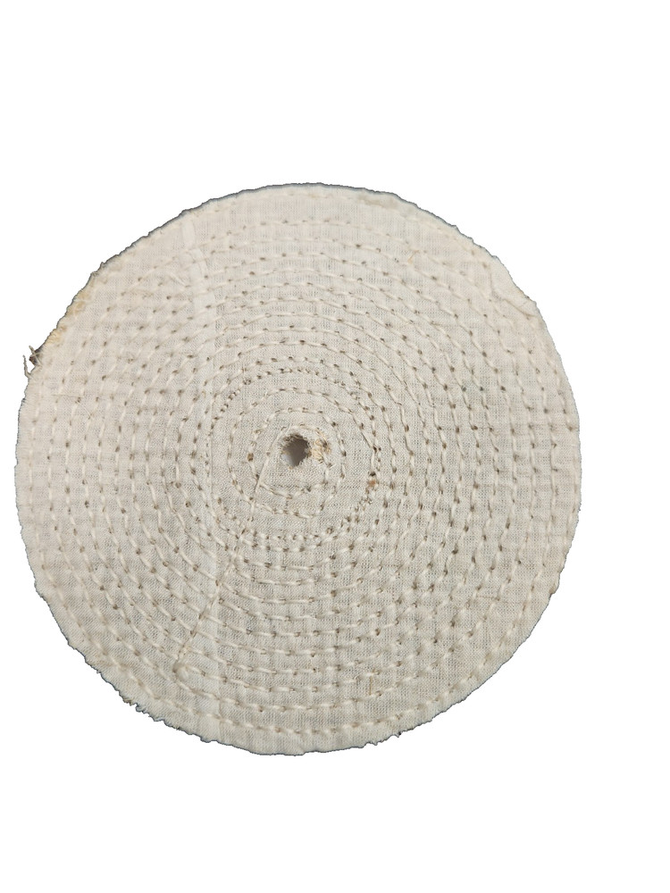 BUFF SISAL 4", DIAMETER  ARBOR HOLE 7/16"