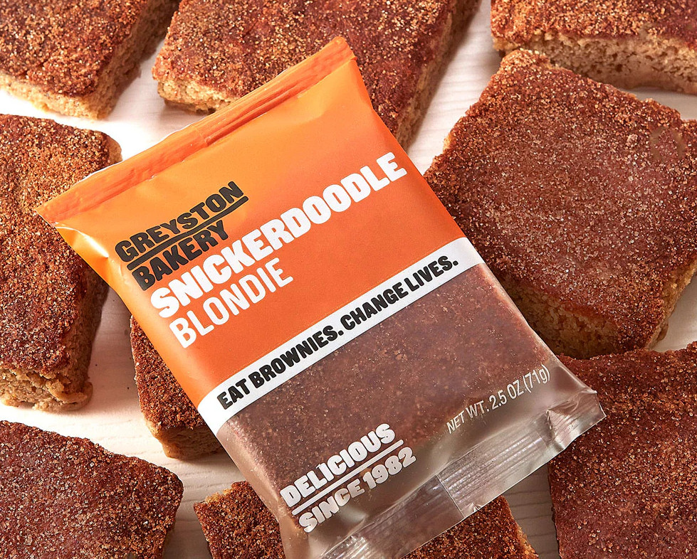Snickerdoodle Blondie Brownies Greystone Bakery