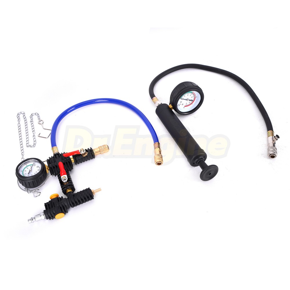 28pcs Radiator Pressure Tester Vacuum Cooling System Kit Coolant Vacuum Refill
