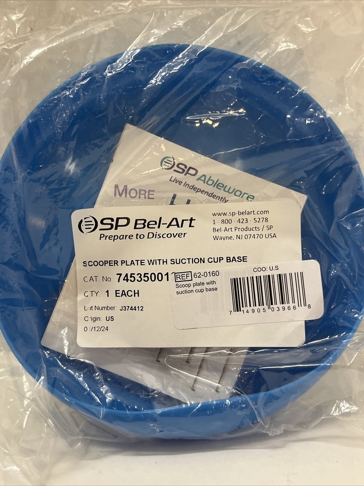 Bel-Art SP Scooper Plate With Auction Cup Base