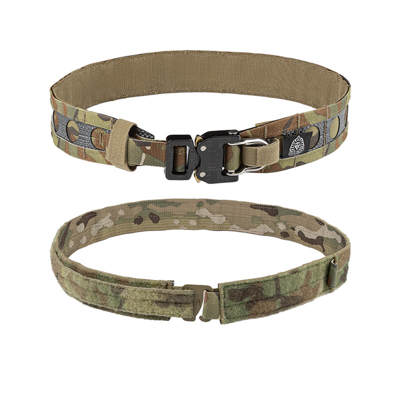 Tactical Molle Double Layer Belt Duty Belt Tegris Belt