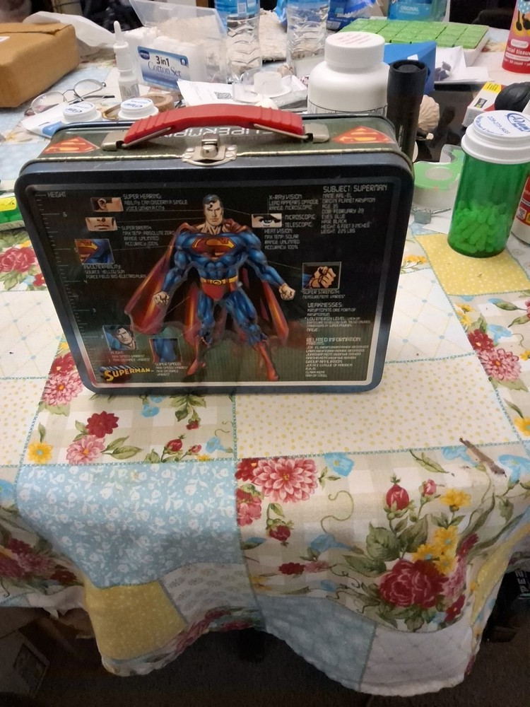 Superman Lunch Box No Thermas