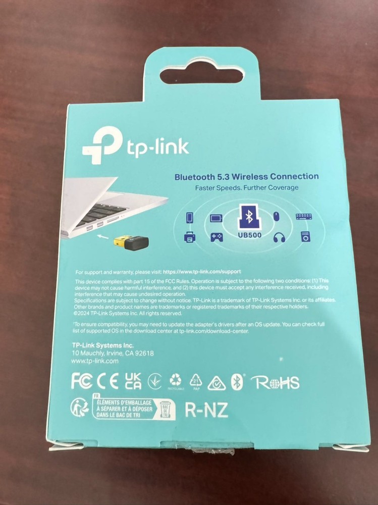 TP-Link Bluetooth 5.3 Nano USB Adapter UB500 Receiver