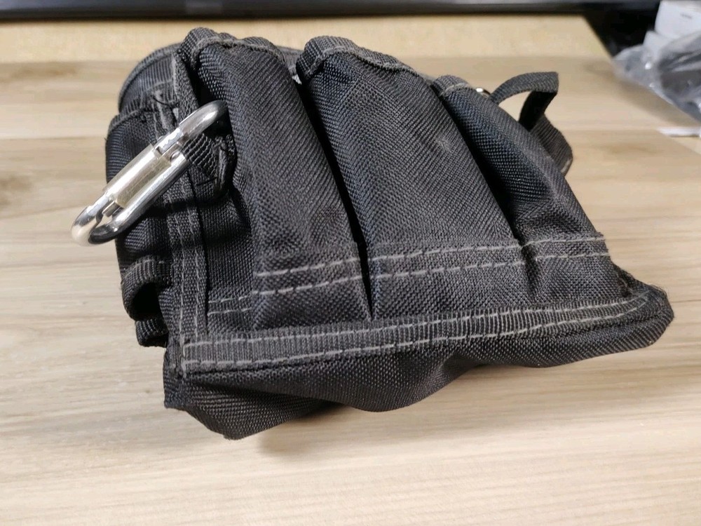 NWT Hyper Tough Tool Pouch 4 Way Carry System Includes Snap Tape Loop & Hook