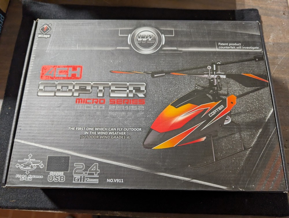 4CH HeliCopter #V911 Not Tested