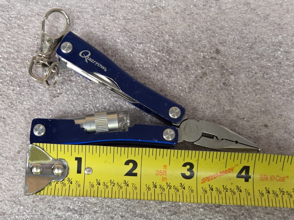 QUARROW MULTI TOOL KNIFE - BLUE