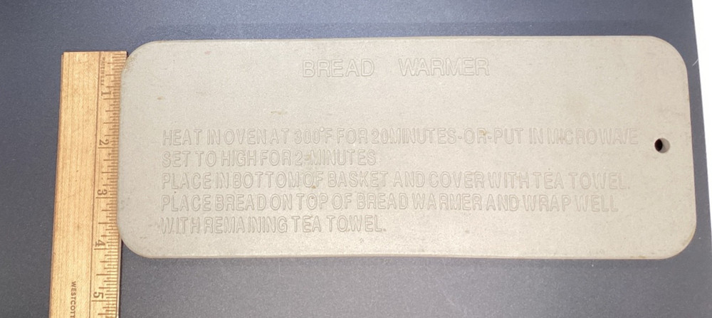 Bread Warmer Stone Earthenware Oven-Heated