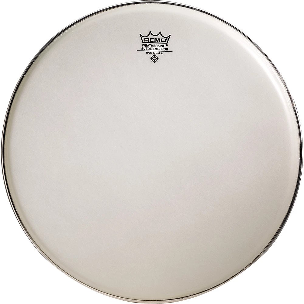 Remo Crimplock Suede Emperor Head 6 in.