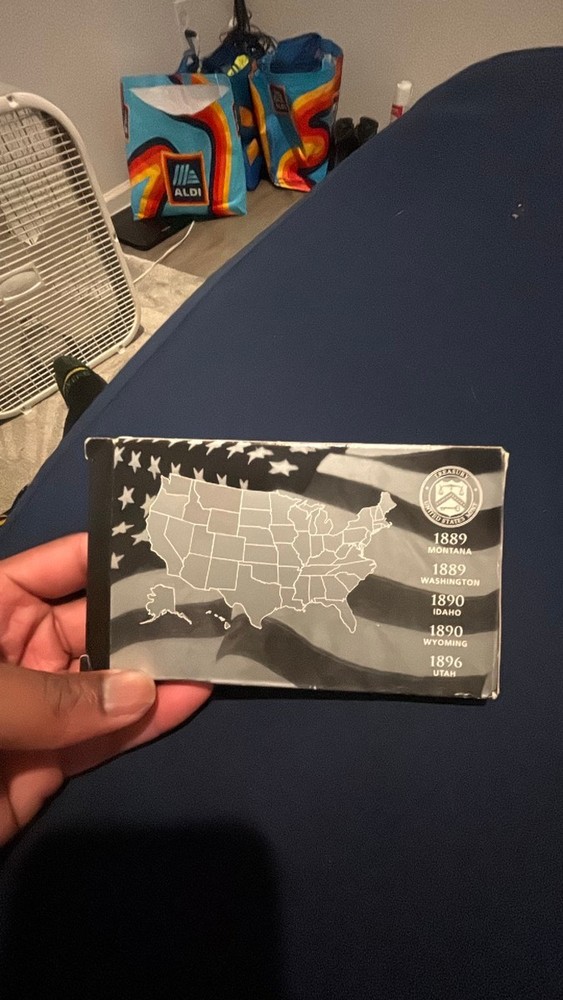 2007 US Mint 50 State Quarters Silver Proof Set