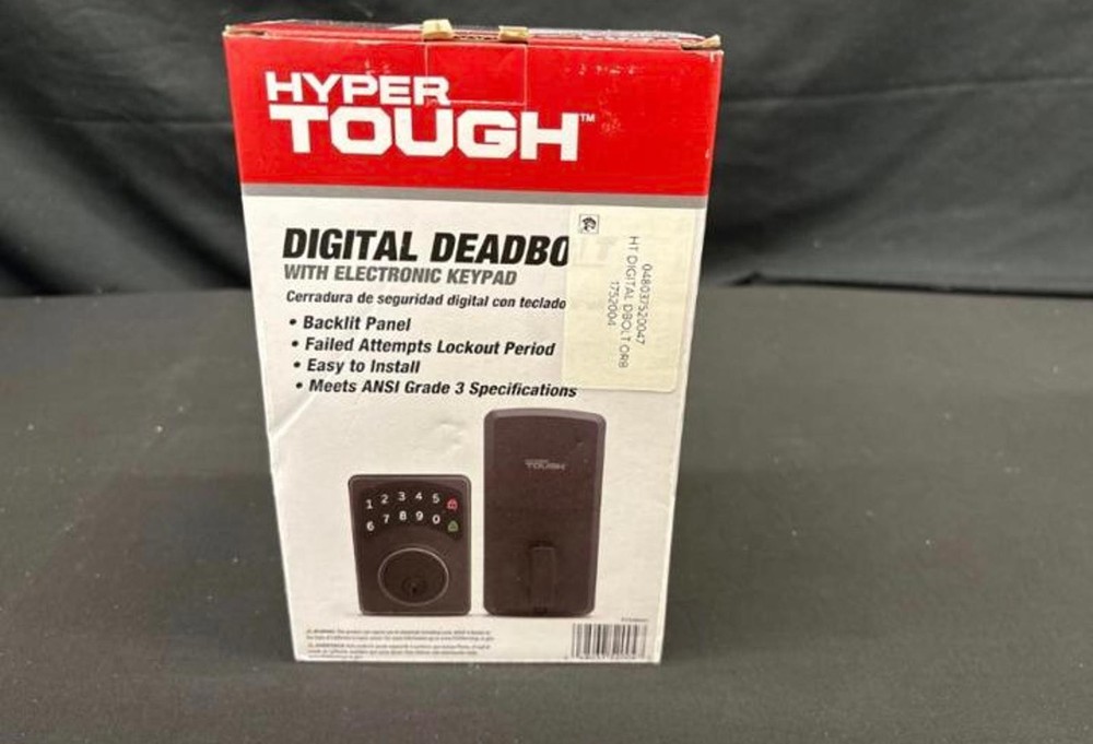 Hyper Tough Digital Deadbolt Keypad Lock