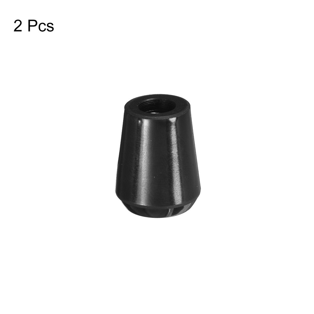 M6x20mm Female Threaded Hand Knobs Tapered Insert Handles for Mechanical, 2Pcs