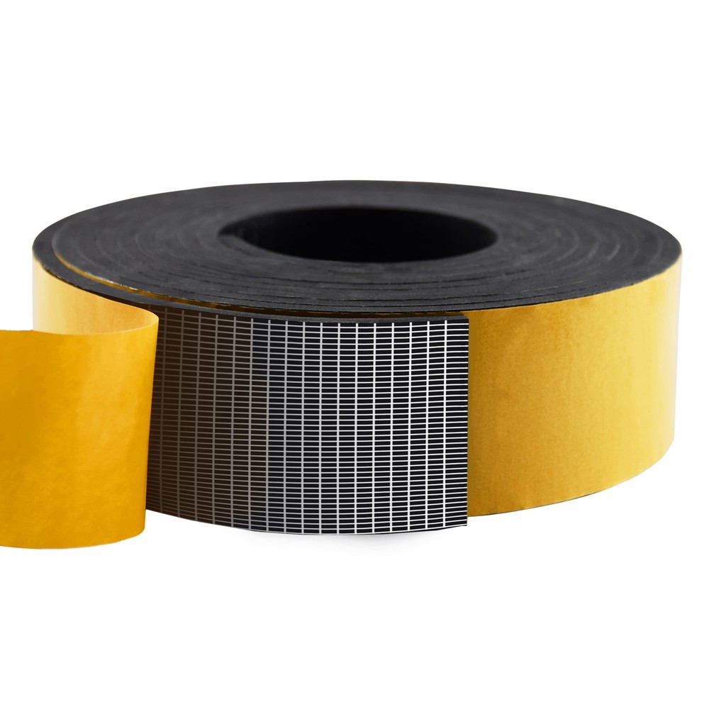Sticky Back Self Adhesive Solid Rubber Strips 3/16 Thick 2 inch Wide Neoprene...