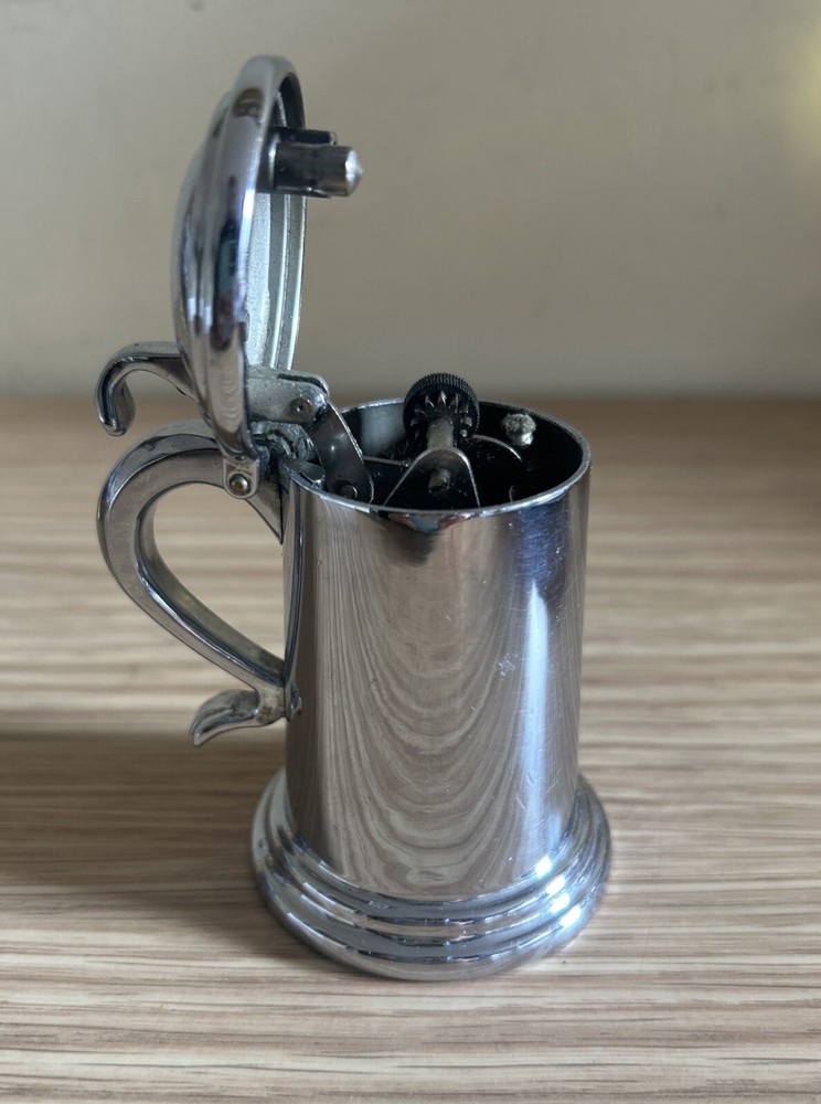 Vintage  Table Cigarette Lighter By Dunhill, Circa 1965 “ Tankard” Model