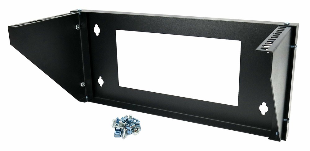 CNAweb 4U Folding 19-Inch Wall Mountable Vertical Network Rack and Server Rack
