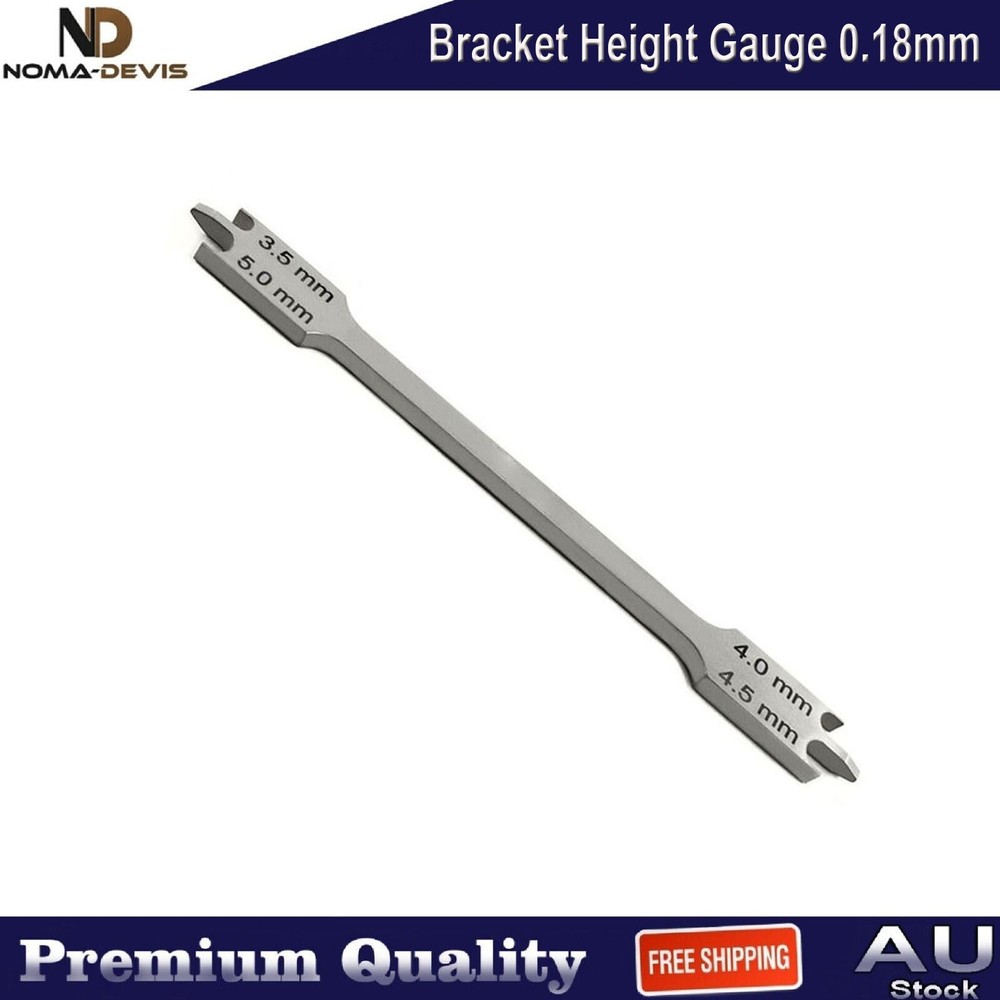 Bracket Positioning Height Gauge Wick Type Adjustable Tooth Braces Orthodontics