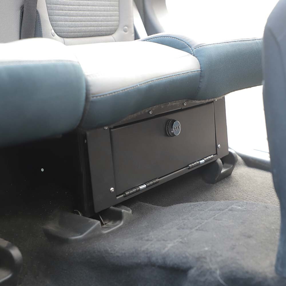 Under Seat Combination Lock Safe Box Case Security Organizer For Ford Bronco 4dr
