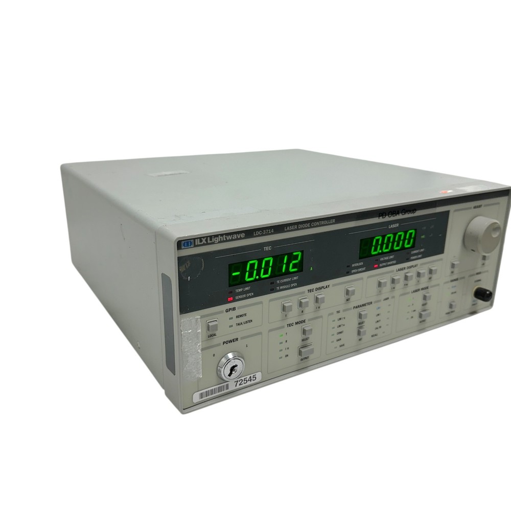 ILX Lightwave LDC-3714 Laser Diode Controller - TEC & Laser Current Source