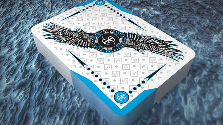 Ice Falcon Throwing Cards by Rick Smith Jr. and De'vo - Magic