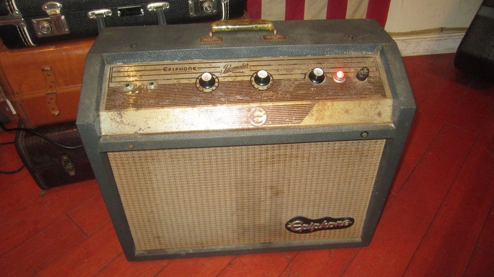 ~1963 Epiphone Pacemaker Combo Tube Amp Grey