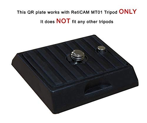 RetiCAM® MT01 Tabletop Tripod Quick Release Plate - Mounting for Black