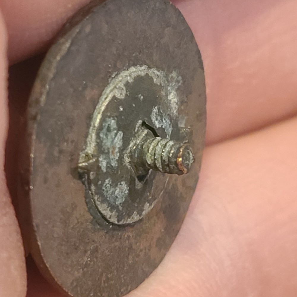 WW1 Air Service Collar Disk - Screw Back (B)