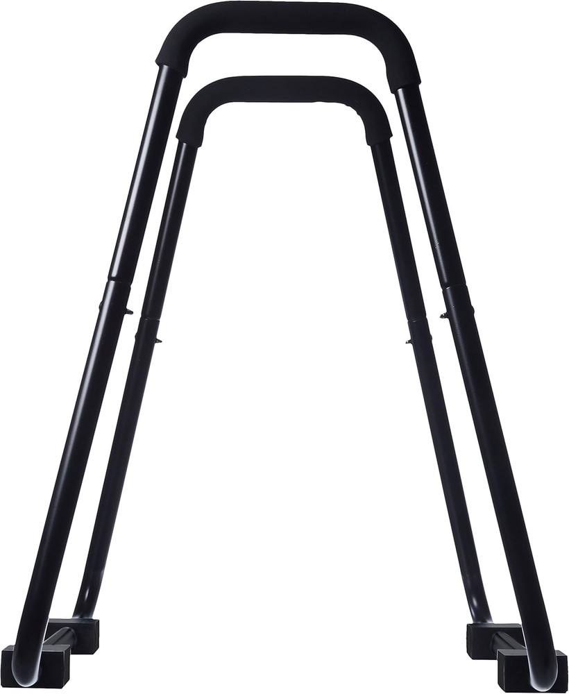 Amazon Basics Strength Training Dip Stand, Black