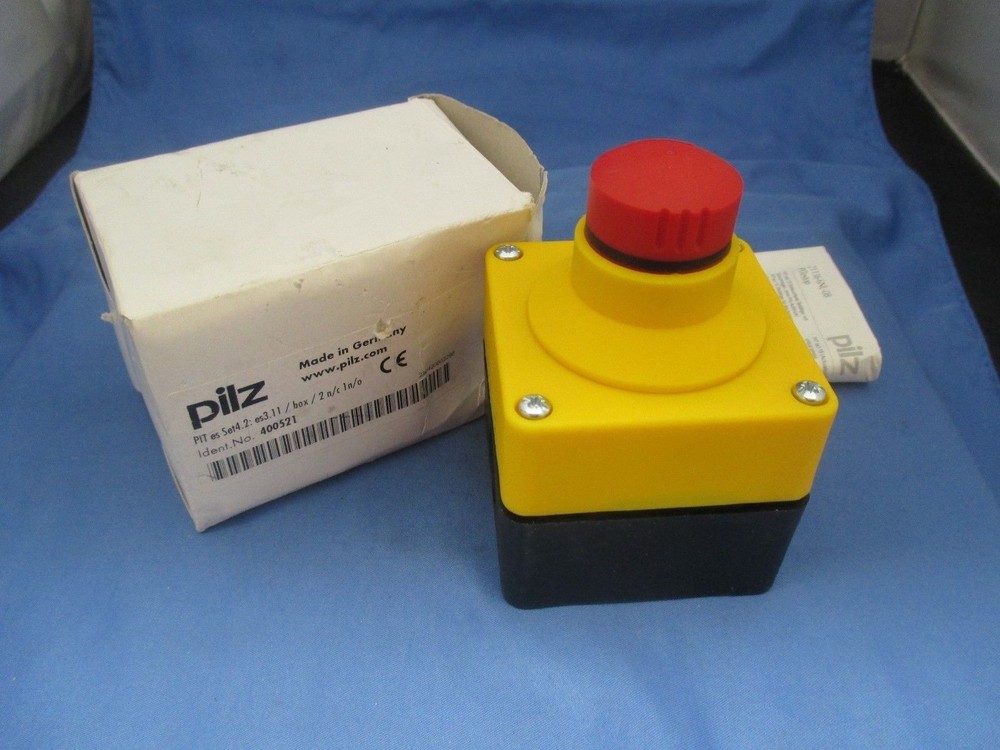 Pilz 400521 Emergency Stop Pushbutton new