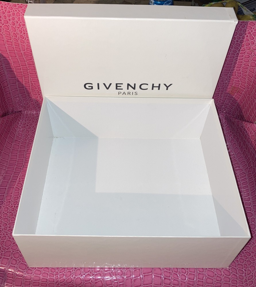 GIVENCHY empty Sneaker / Storege Gift Authentic box, 14” X 12” X 5.2 Inches.