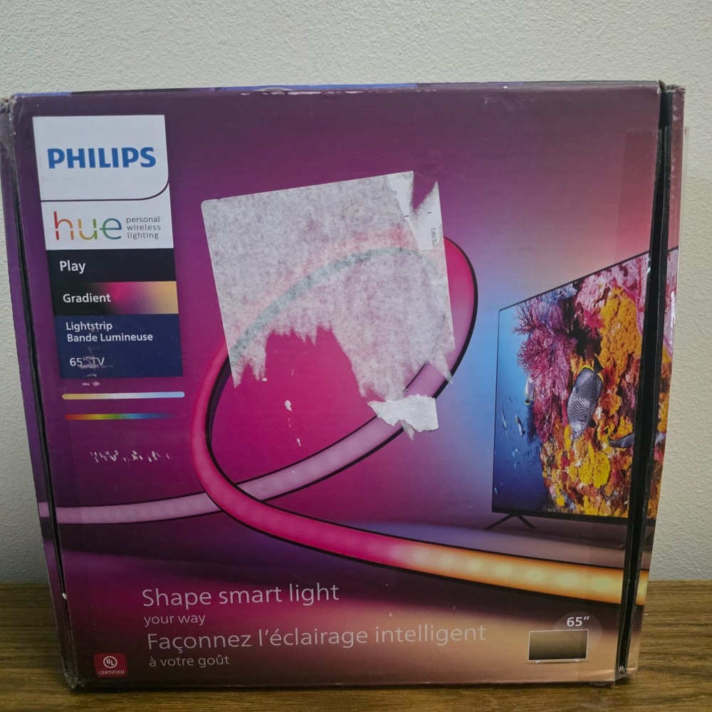 *USED* Philips Hue Gradient LightStrip For 65 - 70 In TV- ‎