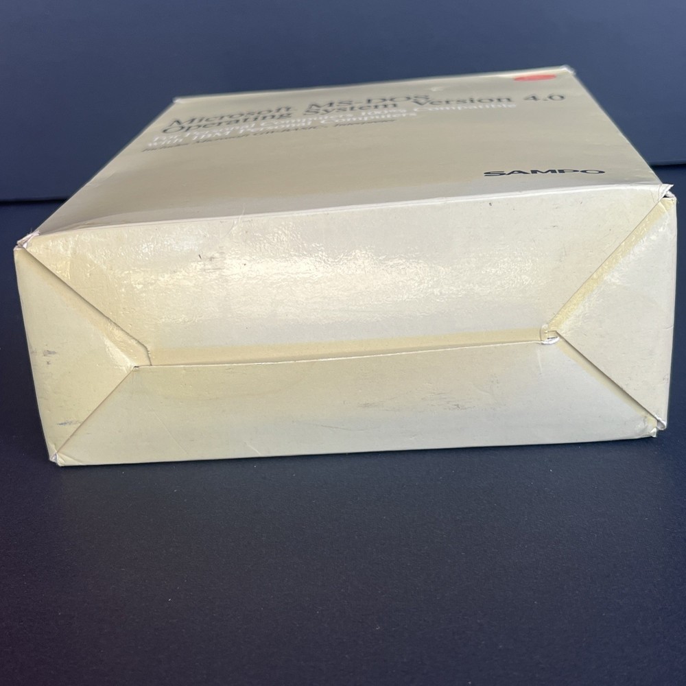 Microsoft MS-DOS 4.01 Operating System 3.5” Floppy Disks w Manuals Complete