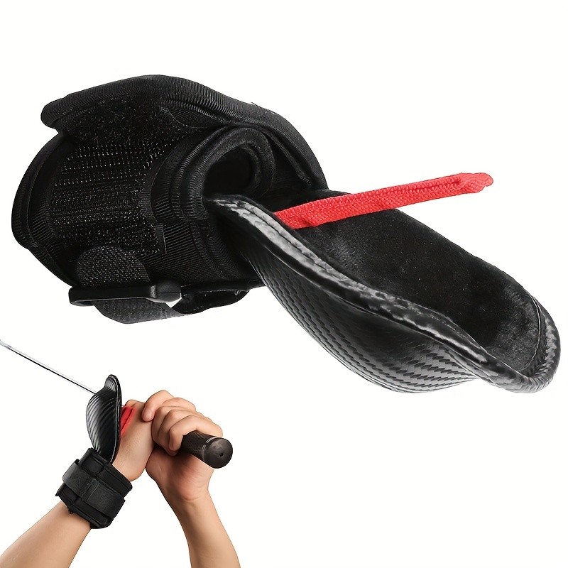 Golf Swing Training Aid & Posture Corrector with Adjustable Wristband for Golfer