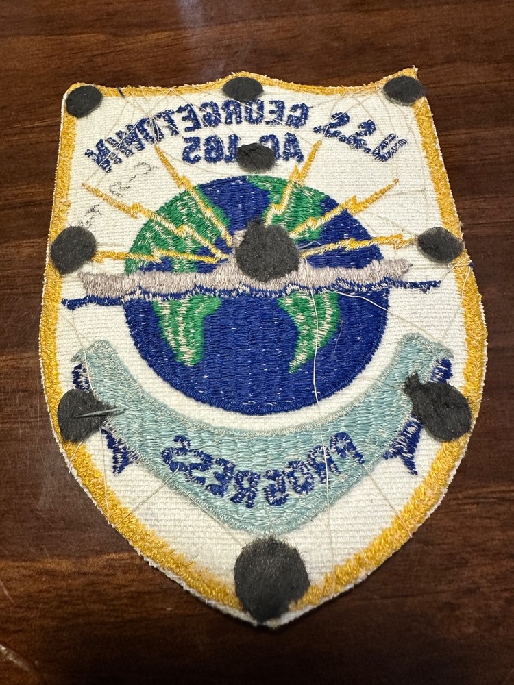 Vintage US Navy USS Georgetown Tech Research Ship Patch