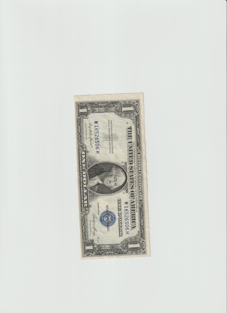 Lightly Circulated 1935-E Silver Certificate