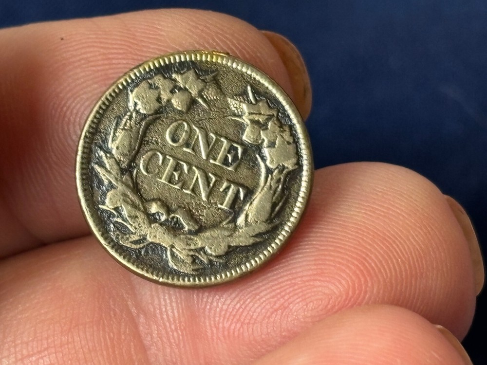 1857 Flying Eagle One Small Cent Penny