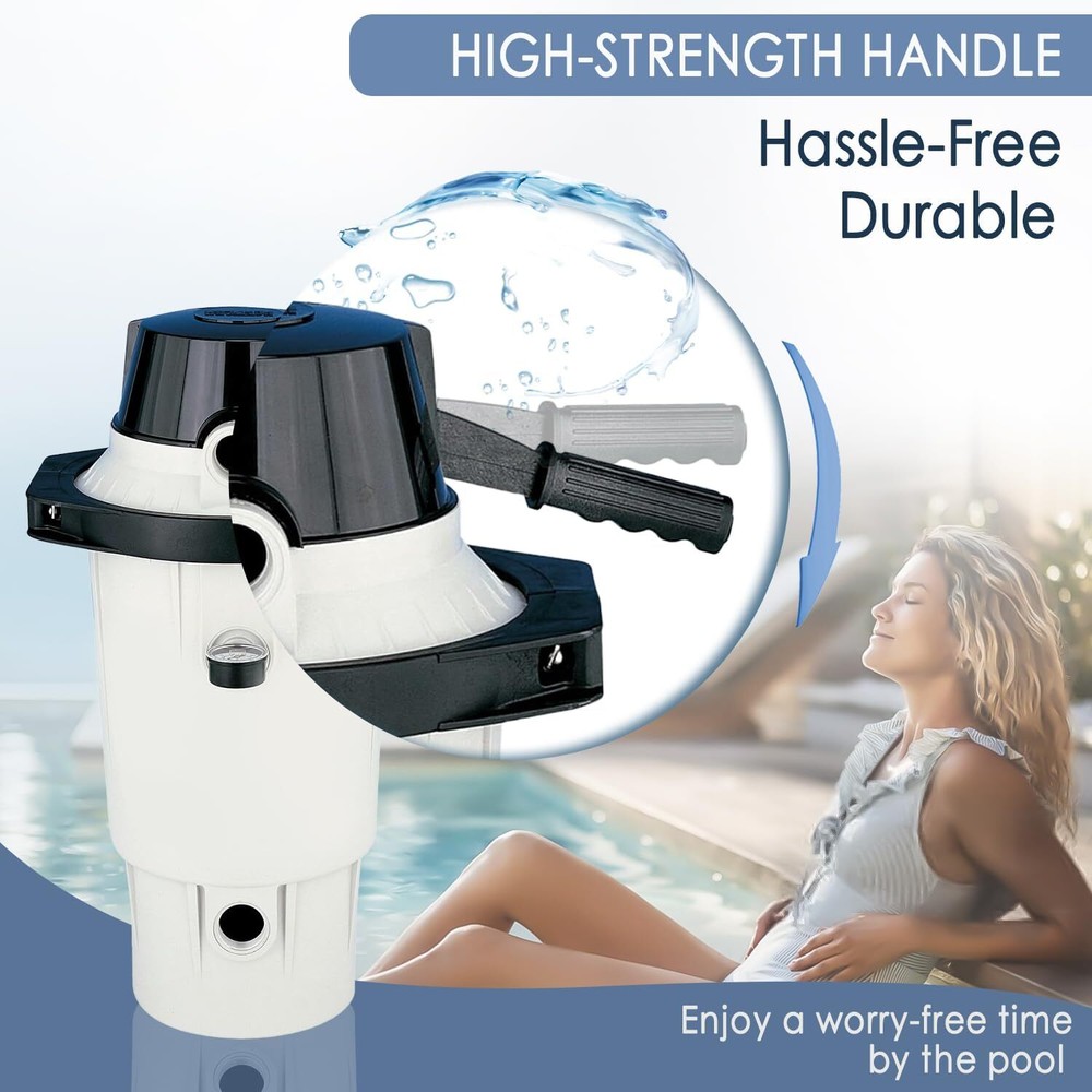 for Hayward Perflex Filter ECX1040 EC40AC EC75 Pool Filter Bump Handle Assembly