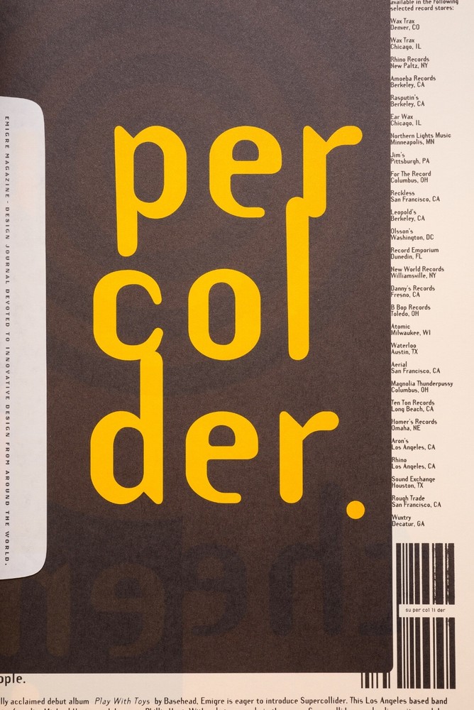 Emigre Magazine #19 Starting From Zero-1991