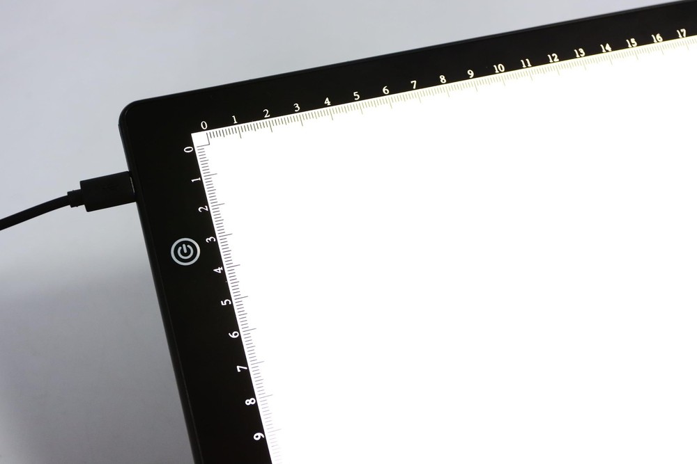 A4 LED Tracing Light Box丨Light Pad - Copy Board with Full-Edge PLED-A4, White