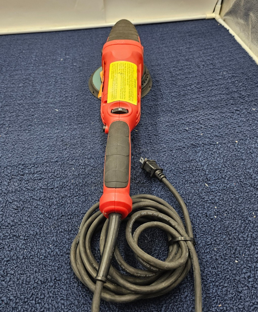 Bauer 1918E-B 20MM 6" 7.5 Amp Dual Action Random Orbit Polisher Buffer Speed