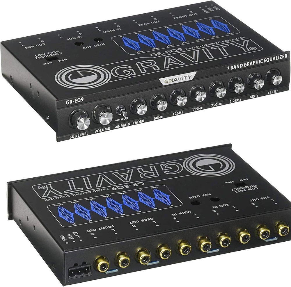 Gravity 7 Band Graphic Equalizer GR-EQ9