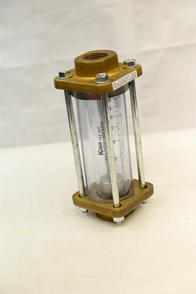KETEMA S+K 1'' BALL FLOW INDICATOR